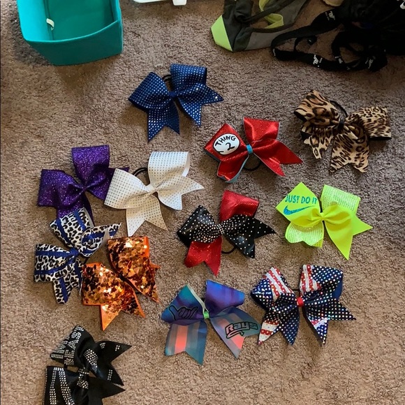 CHEER BOWS - $10 EACH - Picture 1 of 3